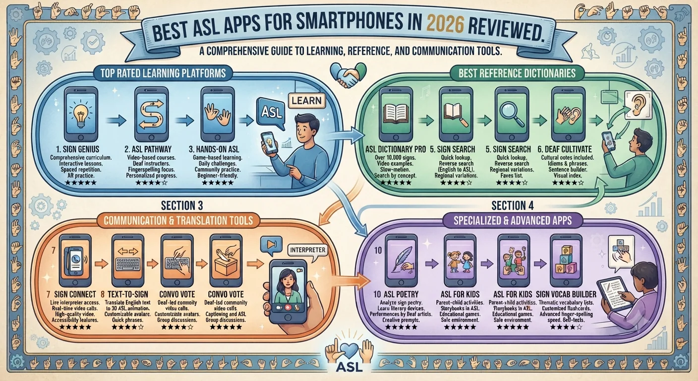 Best ASL Apps for Smartphones in 2026 Reviewed