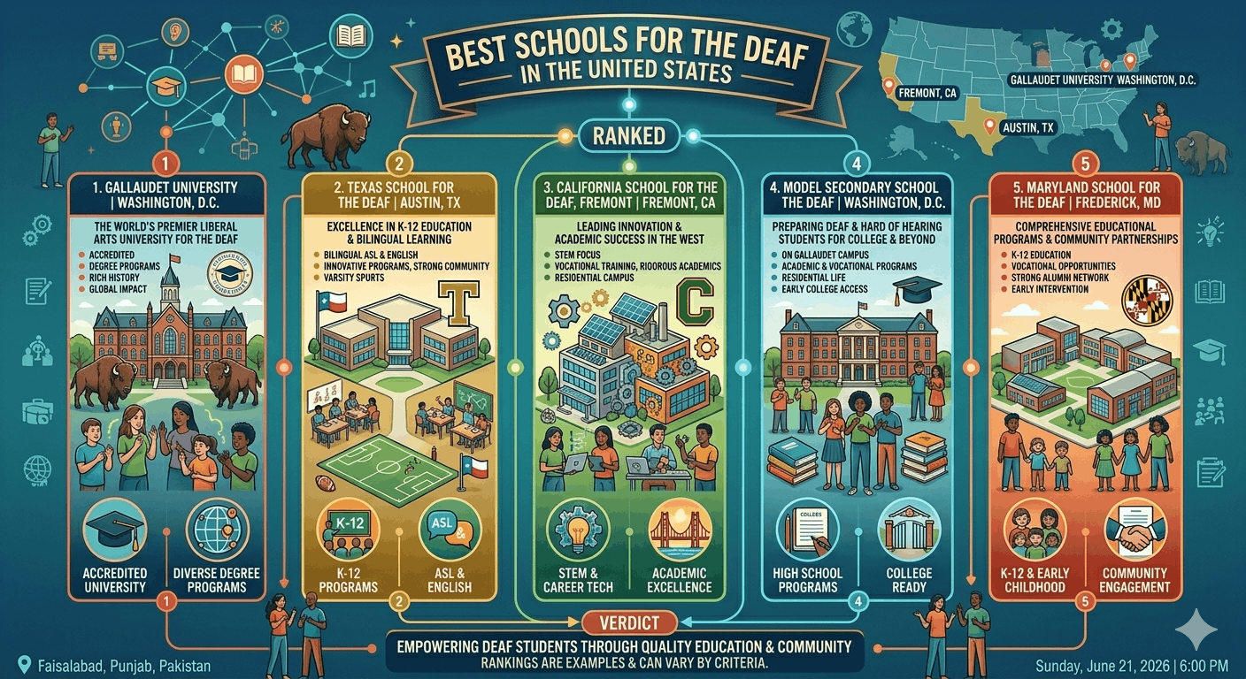Best Schools for the Deaf in the United States Ranked