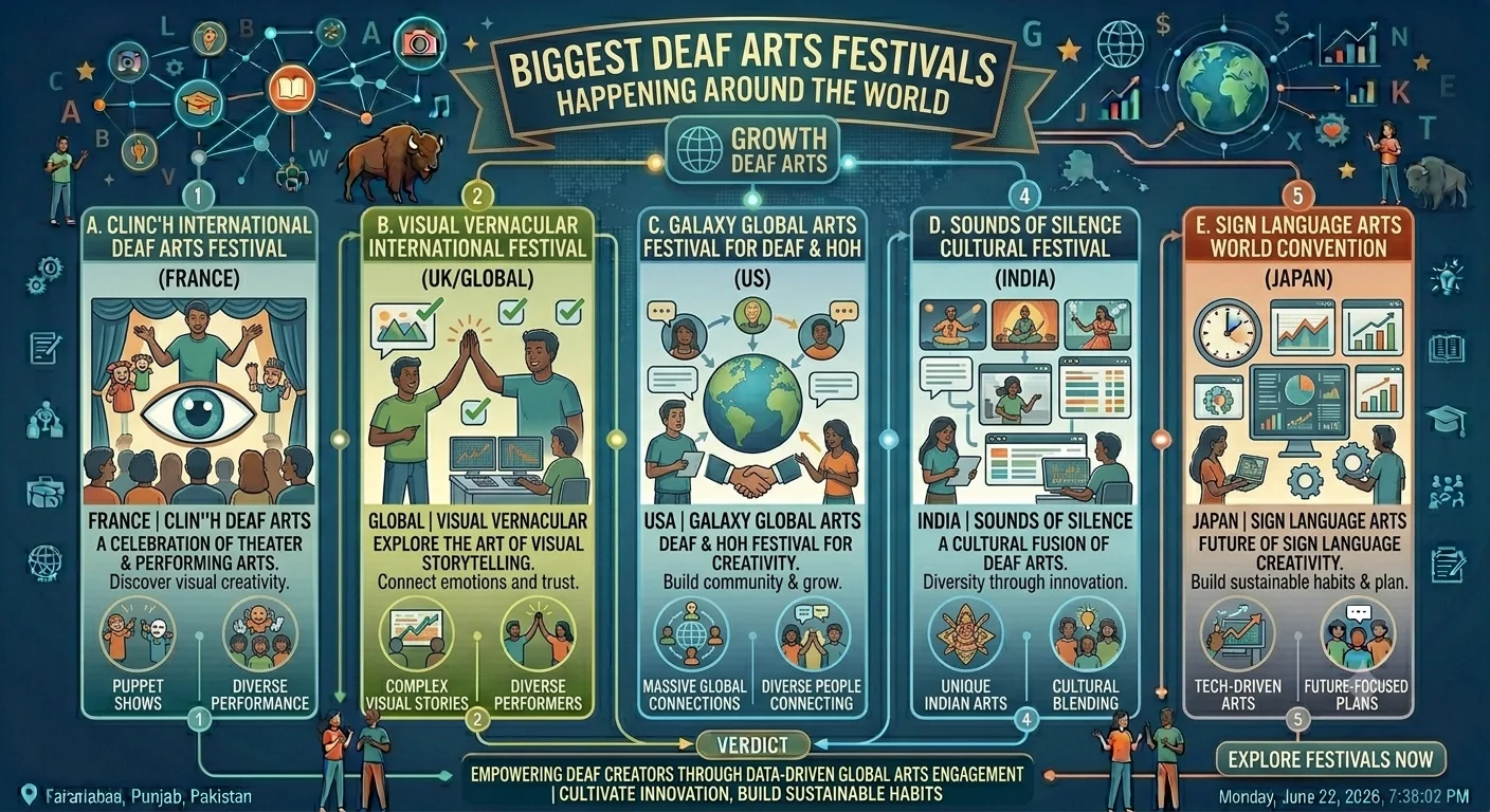 Biggest Deaf Arts Festivals Happening Around the World