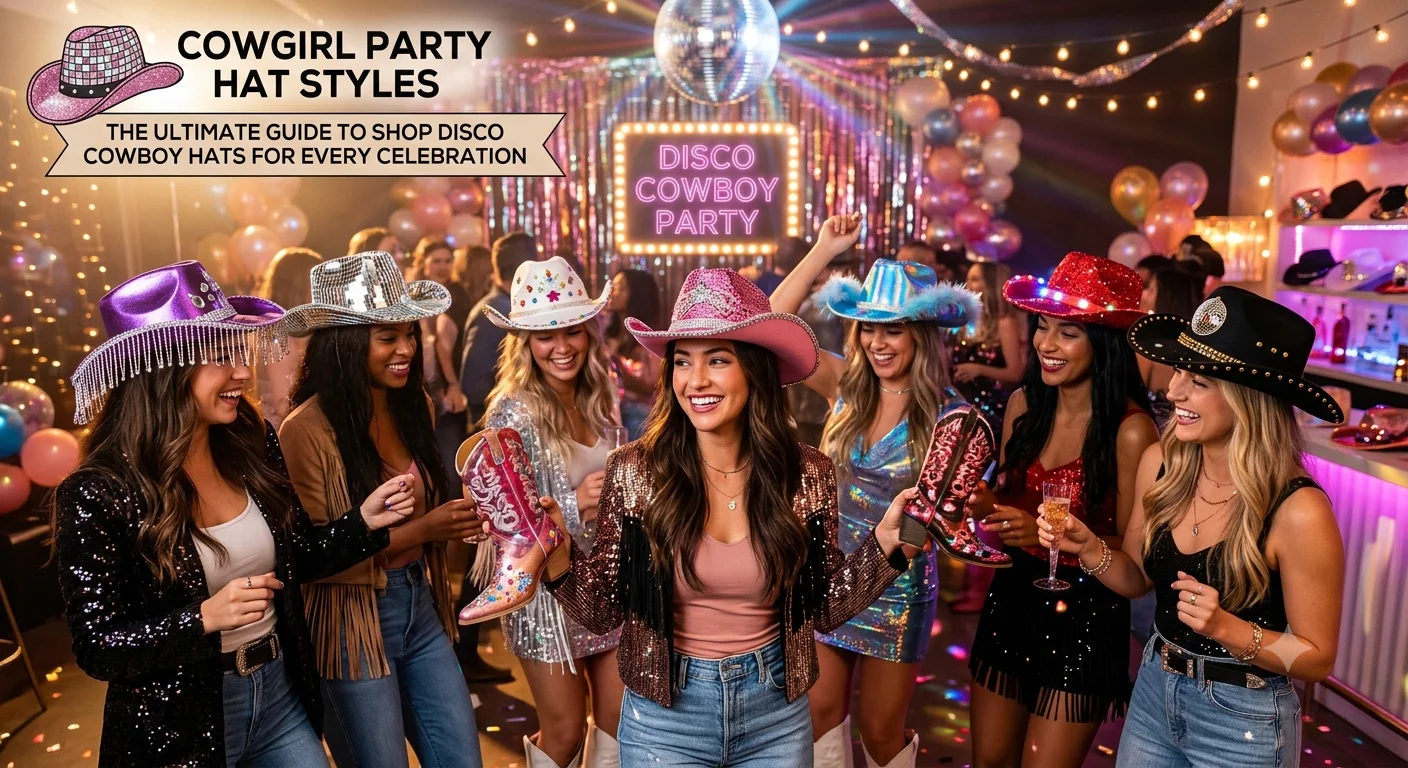 Cowgirl Party Hat Styles: The Ultimate Guide to Shop Disco Cowboy Hats for Every Celebration