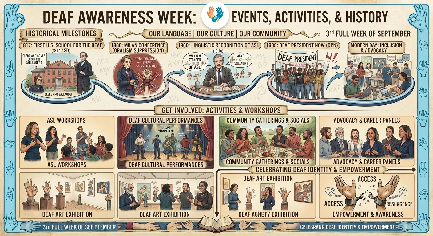Deaf Awareness Week Events Activities and History