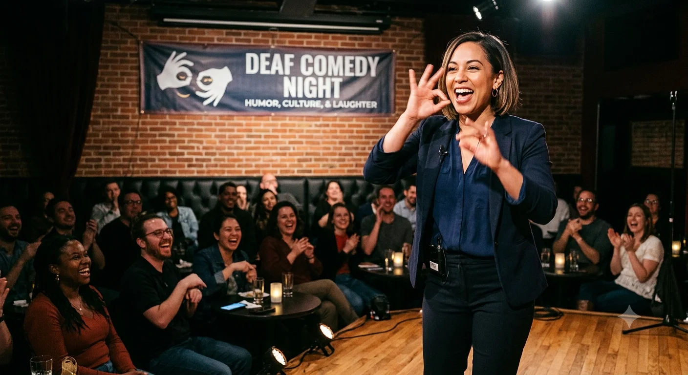 Deaf Comedy and Humor Understanding the Unique Tradition