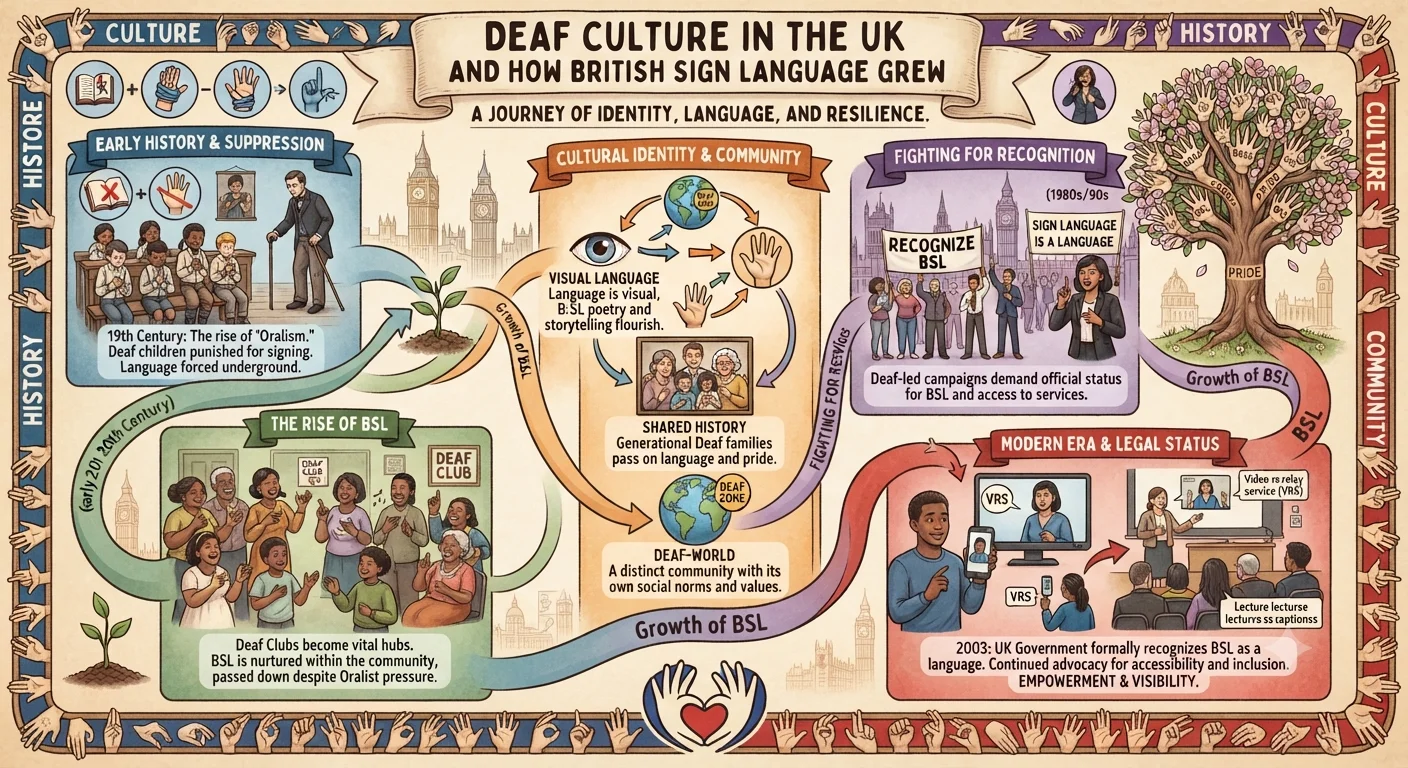 Deaf Culture in the UK and How British Sign Language Grew