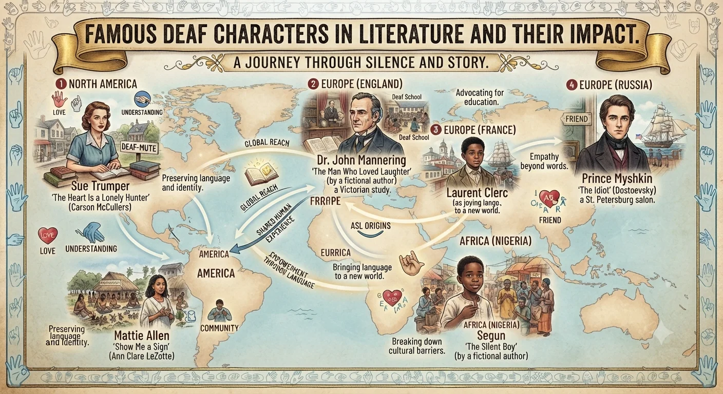 Famous Deaf Characters in Literature and Their Impact