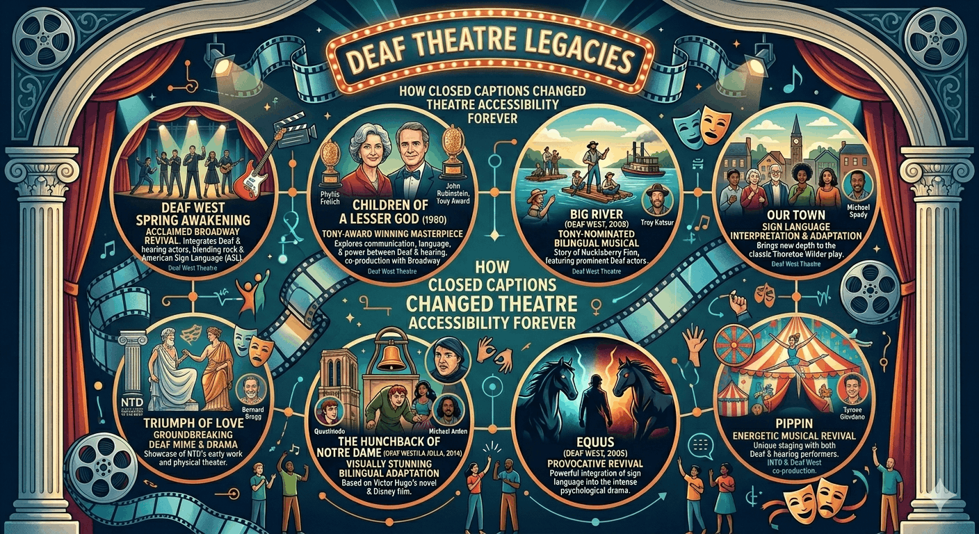How Closed Captions Changed Theatre Accessibility Forever