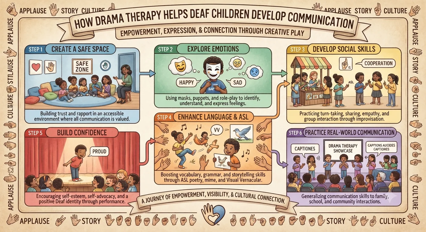 How Drama Therapy Helps Deaf Children Develop Communication