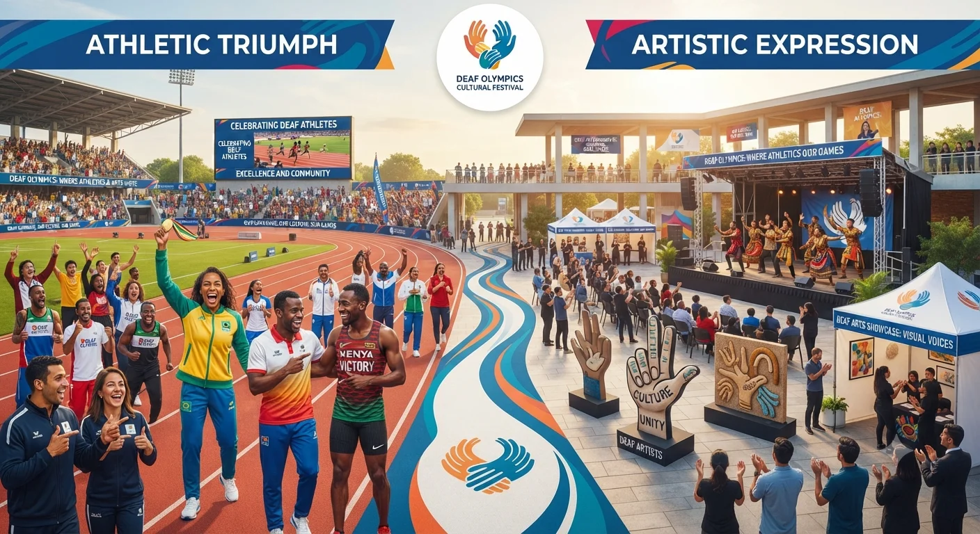 How the Deaflympics Celebrates Deaf Athletes and Arts Together