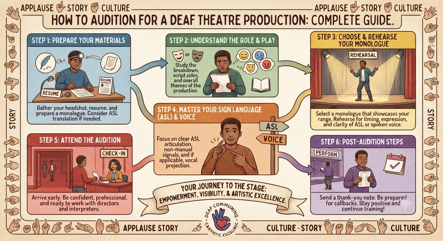 How to Audition for a Deaf Theatre Production Complete Guide