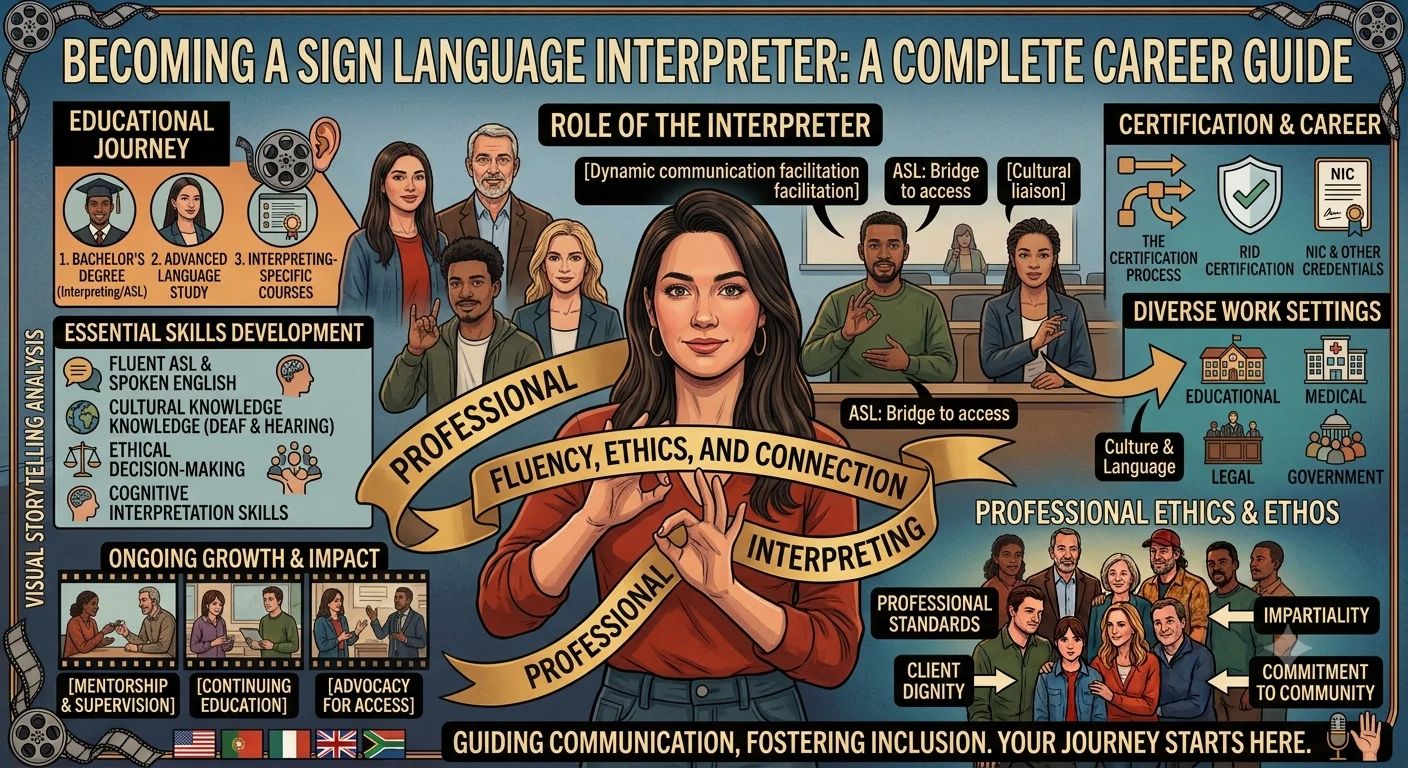 How to Become a Sign Language Interpreter Career Guide