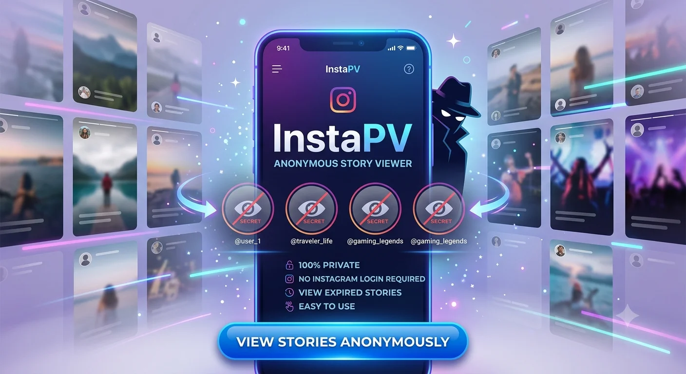InstaPV Instagram Story Viewer Tool Viewing Stories Anonymously