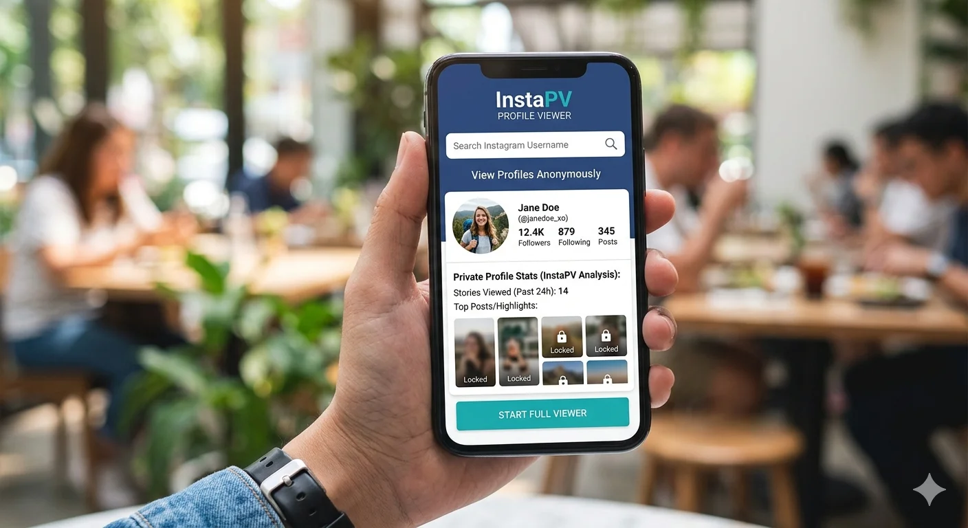 InstaPV Instagram Story Viewer Tool Viewing Stories Anonymously