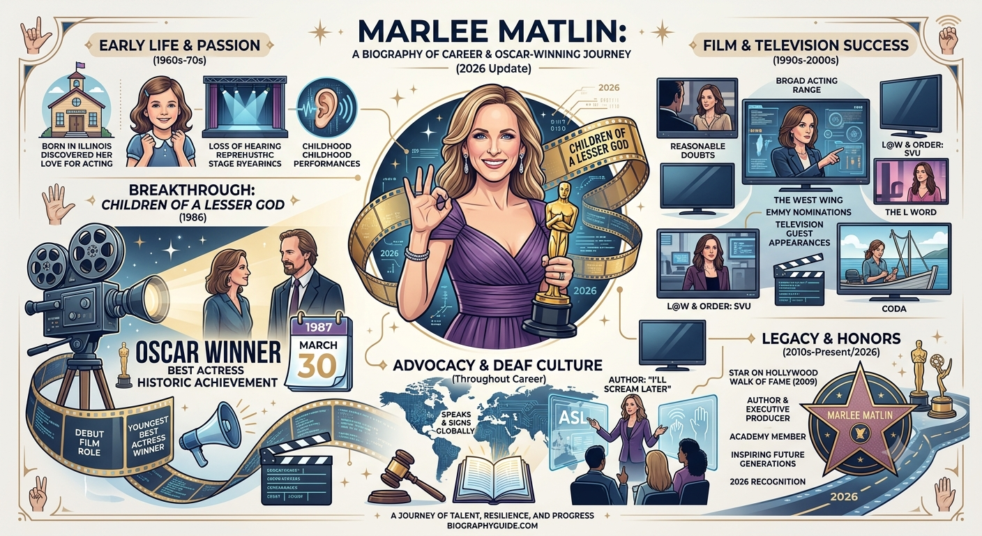 Marlee Matlin Biography Career and Oscar Winning Journey