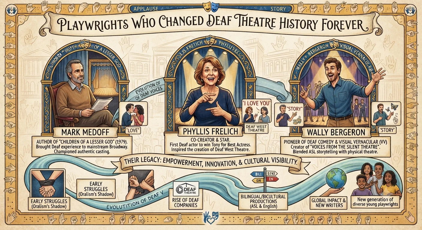 Playwrights Who Changed Deaf Theatre History Forever