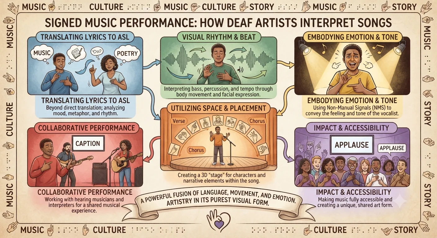 Signed Music Performance How Deaf Artists Interpret Songs