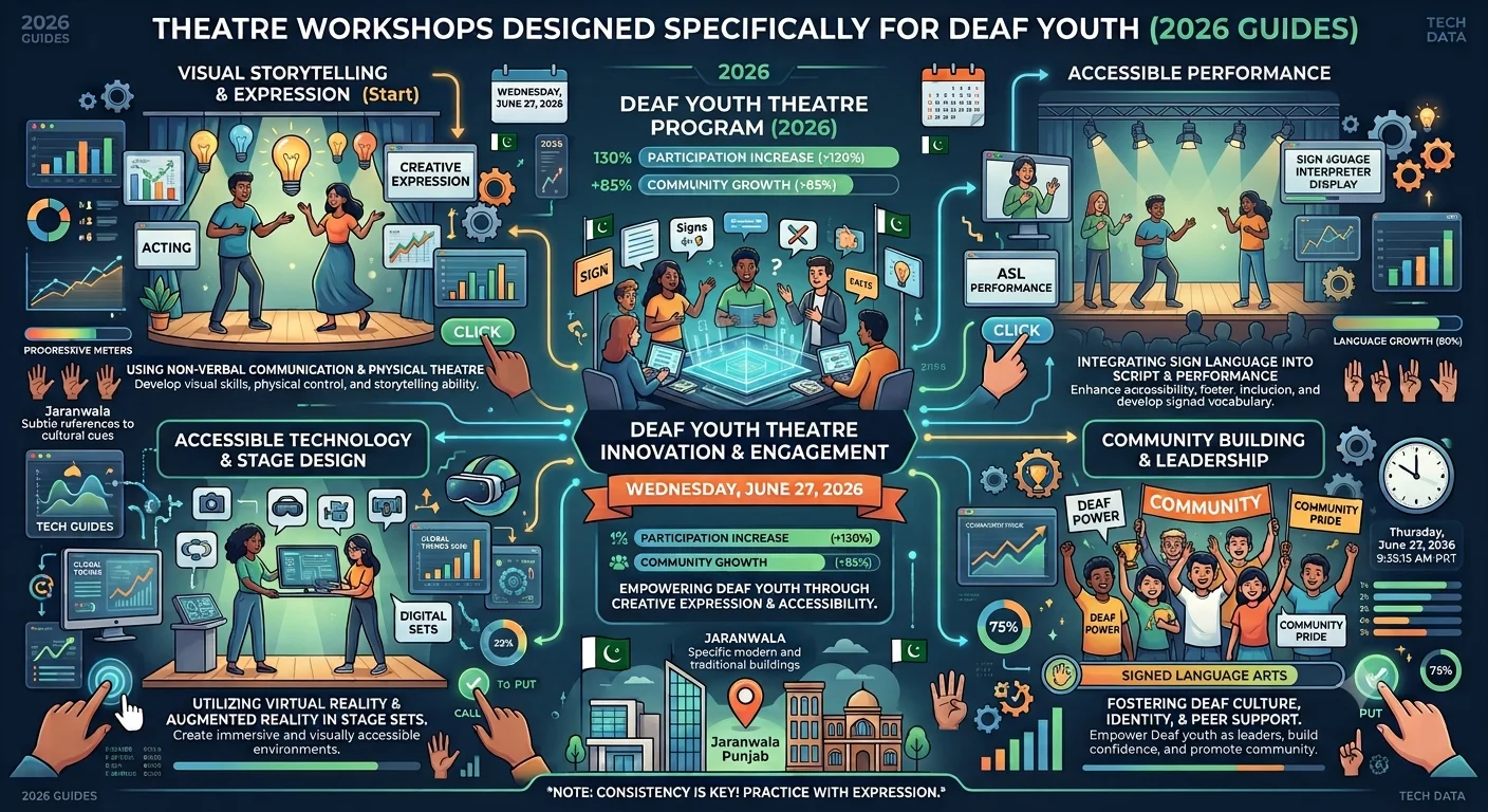 Theatre Workshops Designed Specifically for Deaf Youth