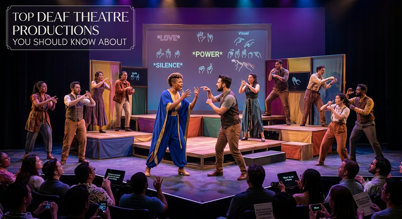 Top Deaf Theatre Productions You Should Know About