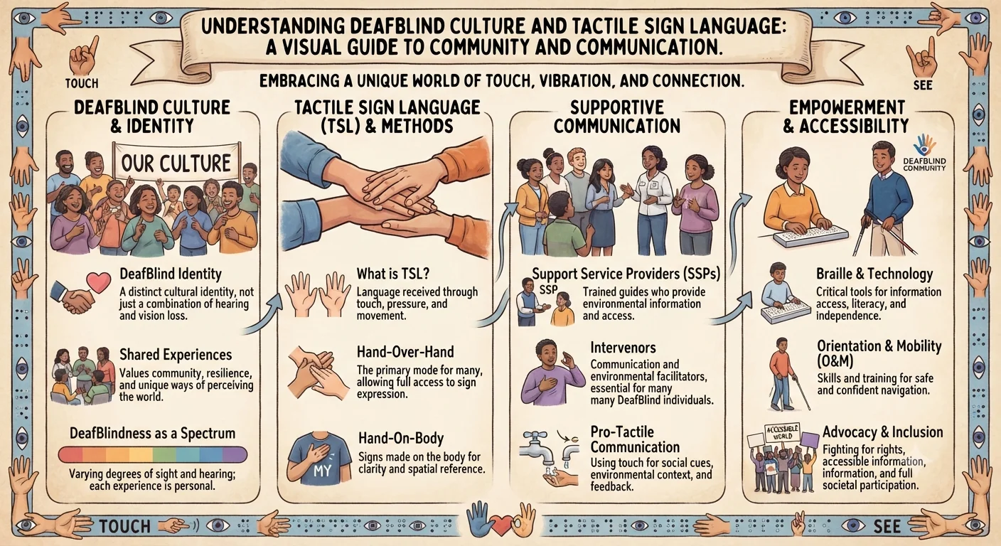 Understanding DeafBlind Culture and Tactile Sign Language