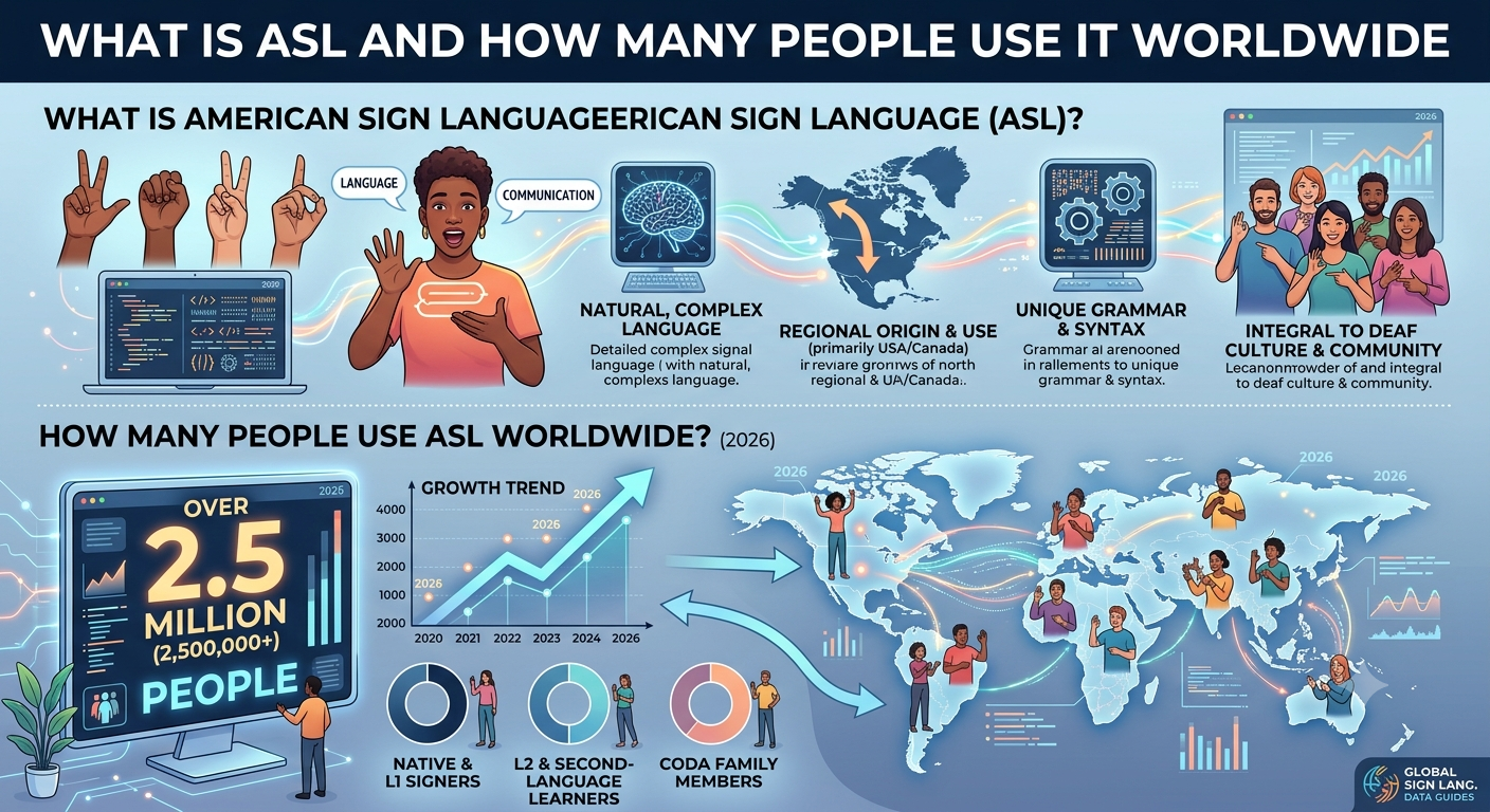 What is ASL and How Many People Use It Worldwide
